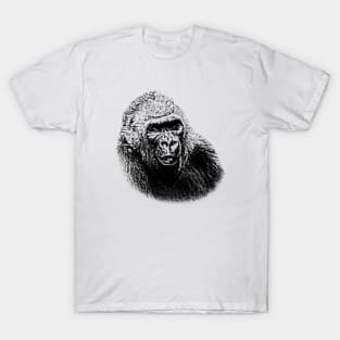 Gorilla portrait T-Shirt